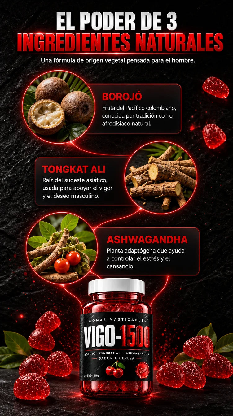 VIGO-1500 - Ingredientes naturales