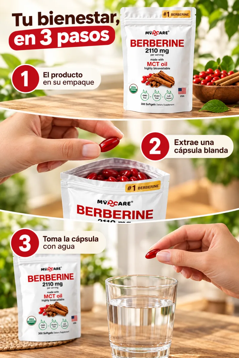 BERBERINA VITAL PLUS · Modo de uso