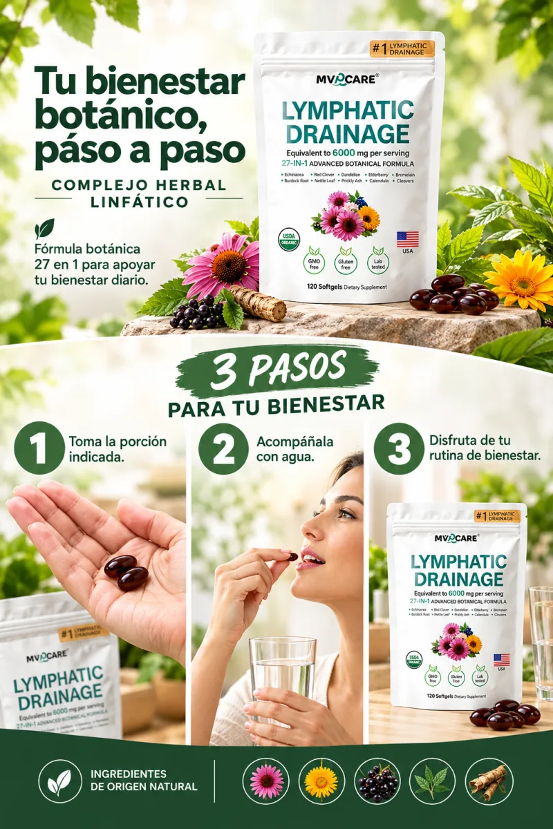COMPLEJO HERBAL LINFÁTICO · Modo de uso