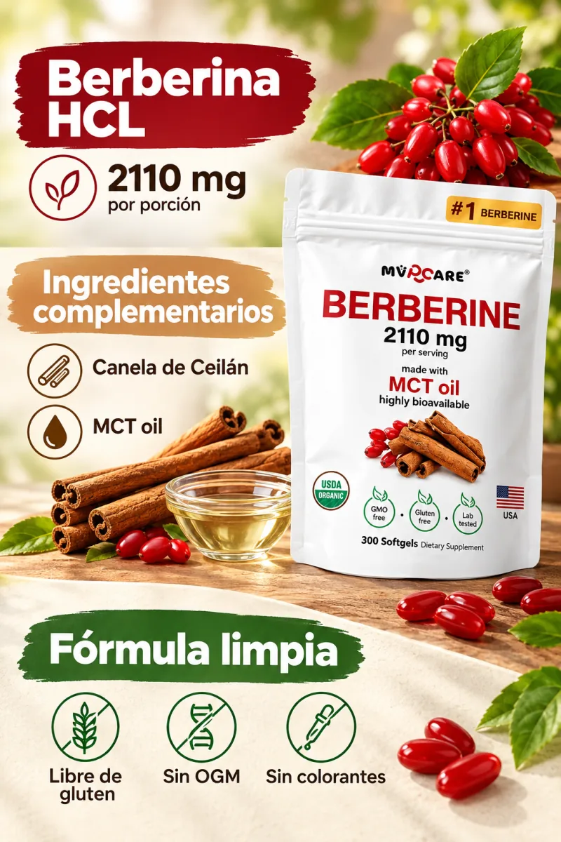 BERBERINA VITAL PLUS · Características