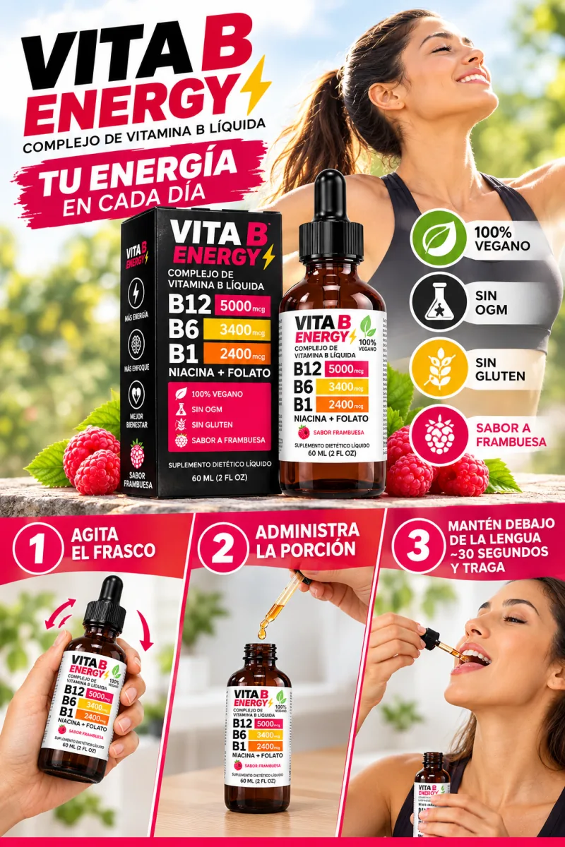 VITA B ENERGY · Modo de uso