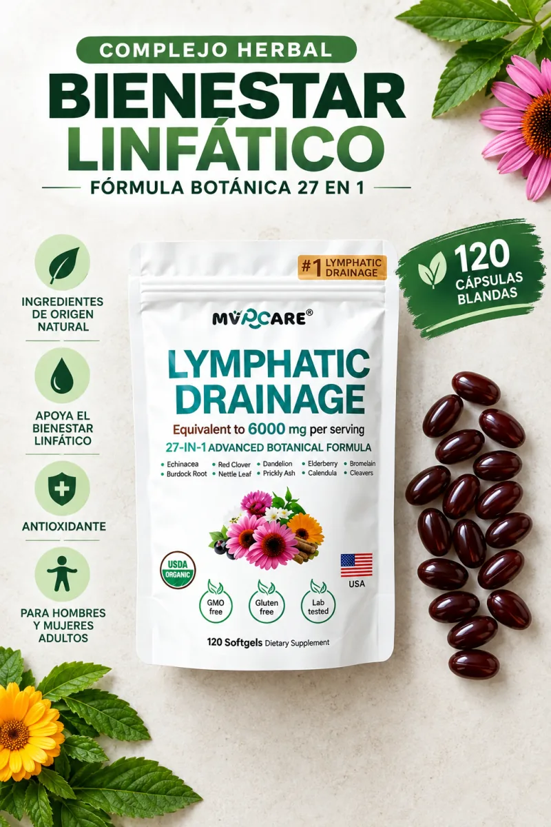 COMPLEJO HERBAL LINFÁTICO · Contenido del paquete