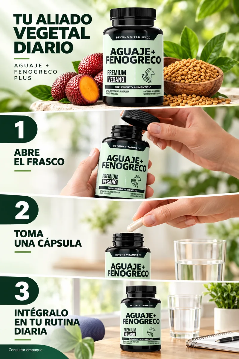 AGUAJE Y FENOGRECO PLUS · Modo de uso