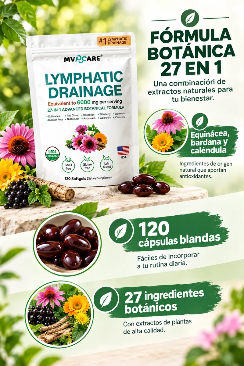 COMPLEJO HERBAL LINFÁTICO · Características