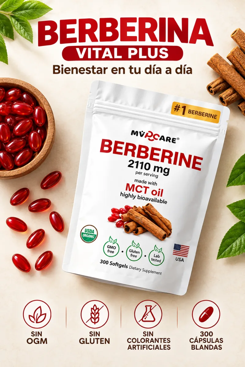 BERBERINA VITAL PLUS · Contenido del paquete